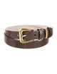 Brunello Cucinelli Skinny Leather Belt