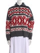 Brunello Cucinelli Virgin Wool Printed Sweater