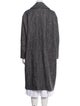 Brunello Cucinelli Alpaca Plaid Print Coat
