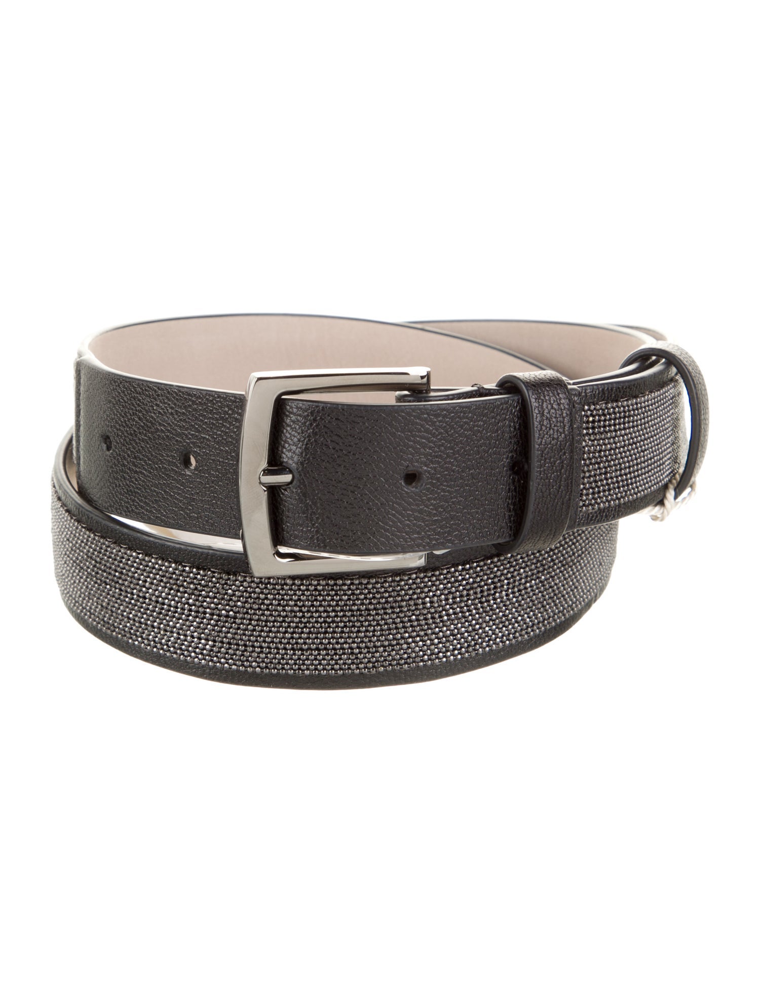Brunello Cucinelli Skinny Leather Belt