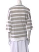 Brunello Cucinelli Linen Striped Tunic
