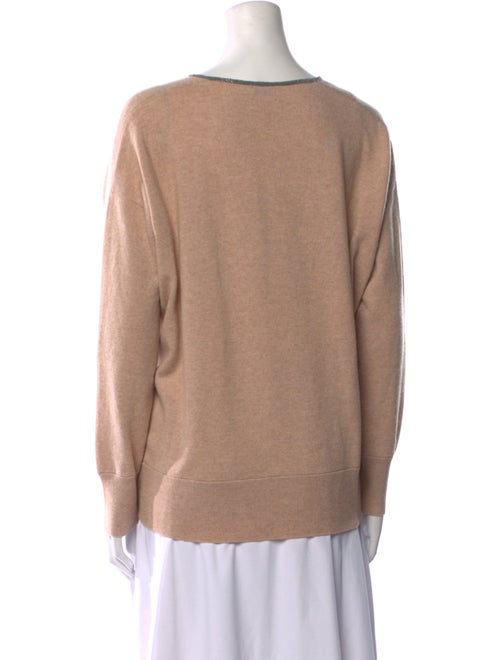 Brunello Cucinelli Cashmere V-Neck Sweatshirt