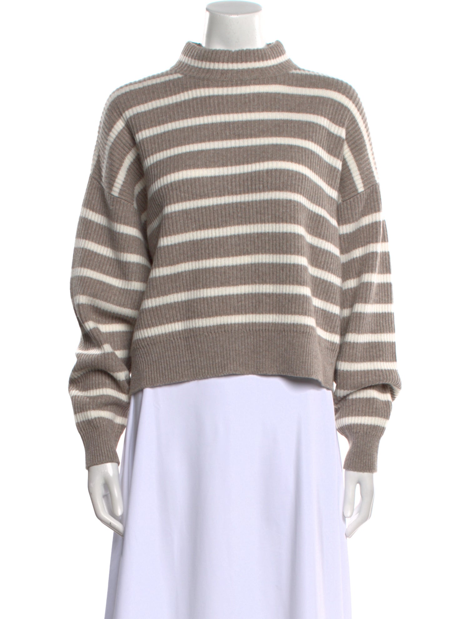 Brunello Cucinelli Cashmere Striped Sweater w/ Tags