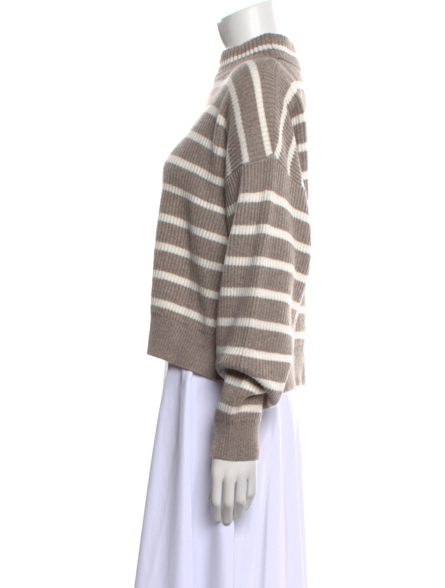 Brunello Cucinelli Cashmere Striped Sweater w/ Tags