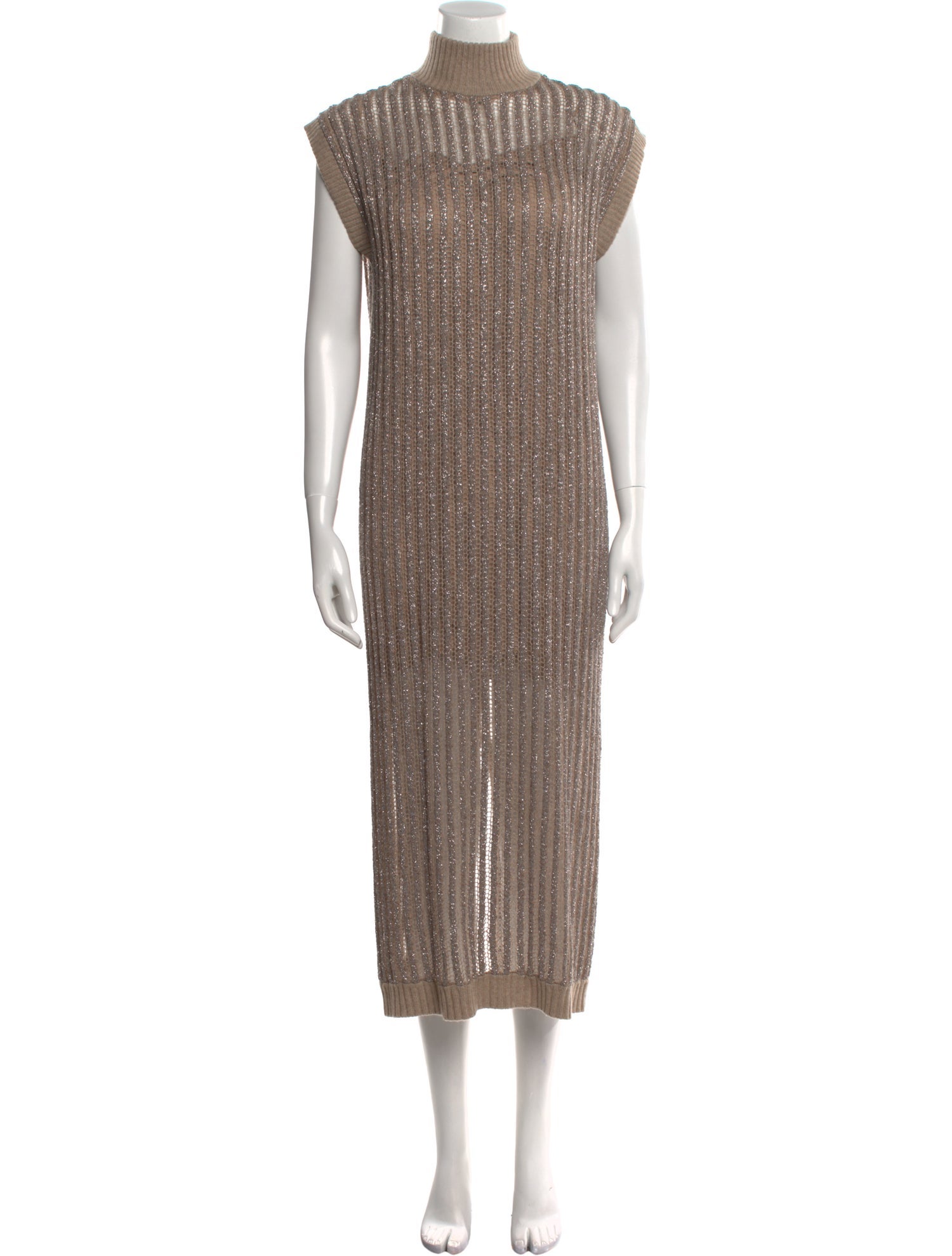 Brunello Cucinelli Mohair Long Dress w/ Tags