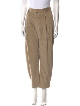 Brunello Cucinelli Corduroy Straight Leg Pants