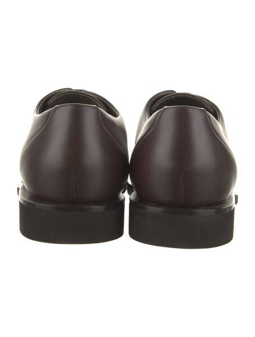 Brunello Cucinelli Leather Beaded Accents Oxfords