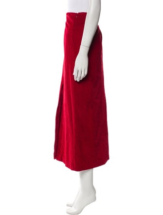 Brunello Cucinelli Corduroy Midi Length Skirt