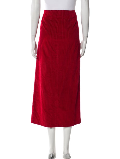 Brunello Cucinelli Corduroy Midi Length Skirt