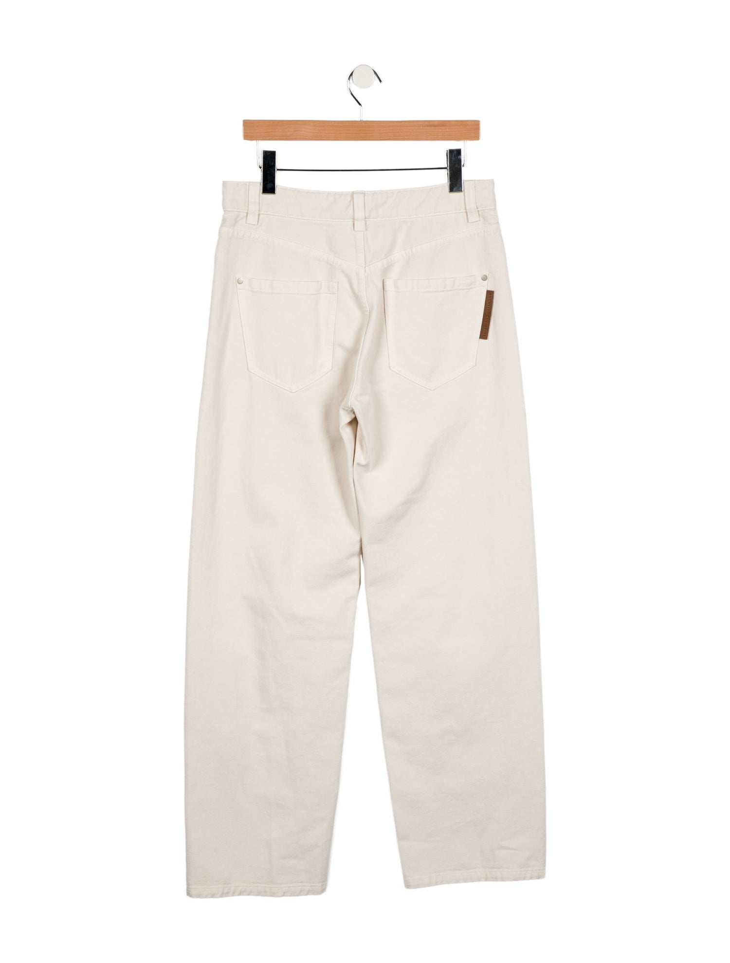 Brunello Cucinelli High-Rise Wide Leg Jeans