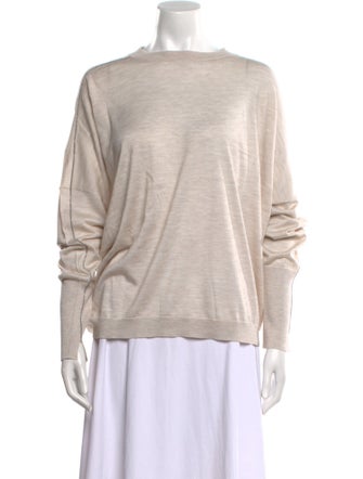 Brunello Cucinelli Cashmere Bateau Neckline Sweater