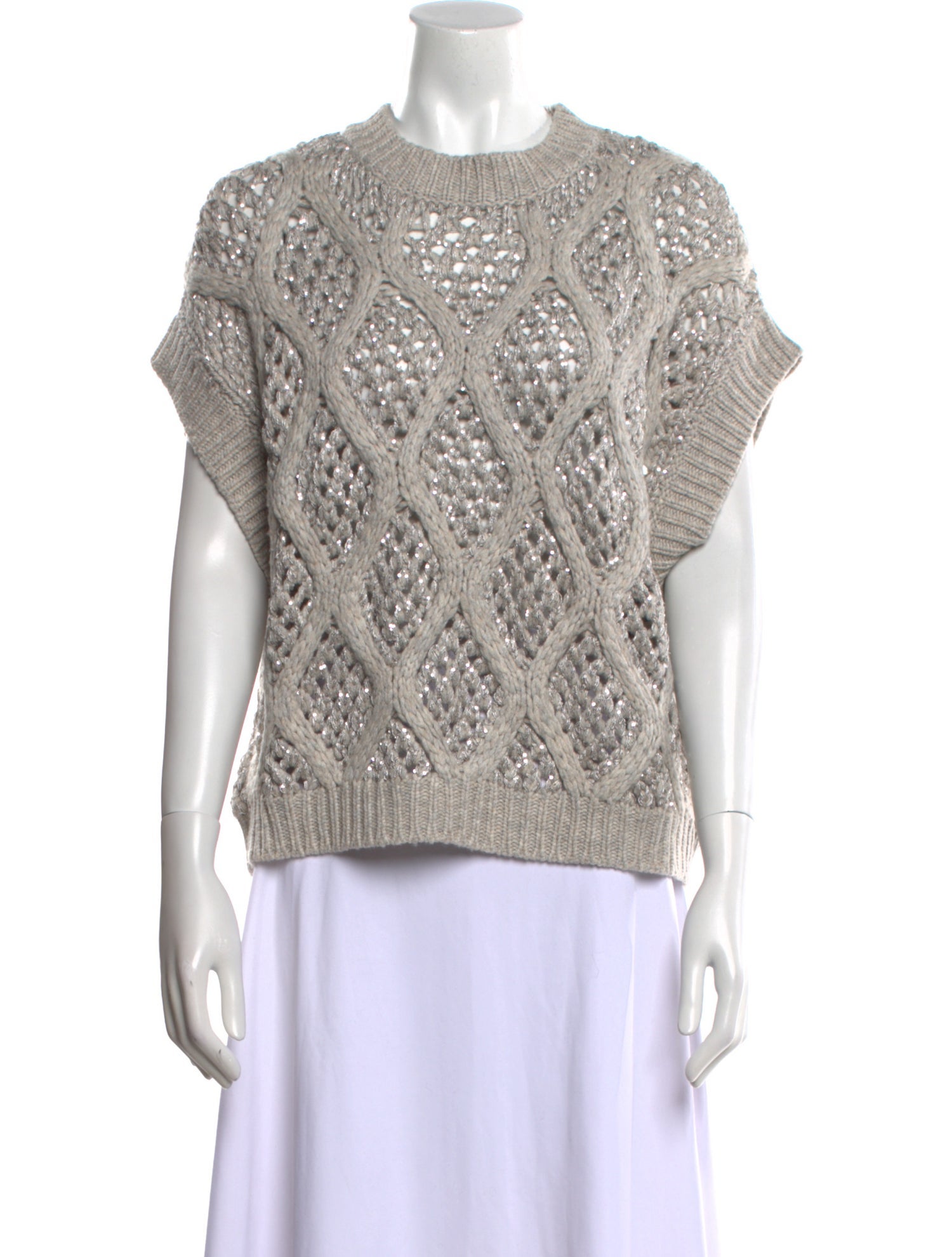 Brunello Cucinelli Cashmere Crew Neck Sweater