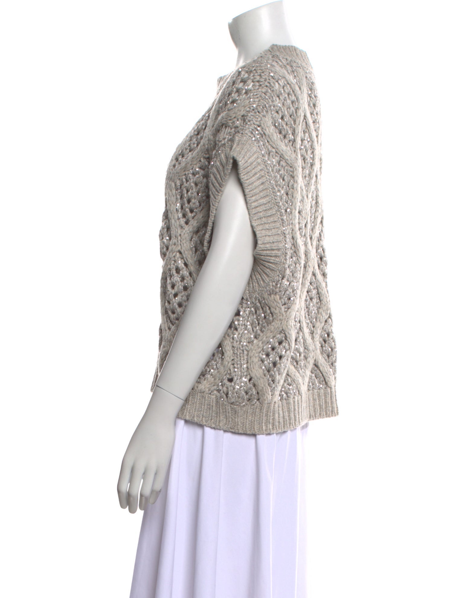 Brunello Cucinelli Cashmere Crew Neck Sweater