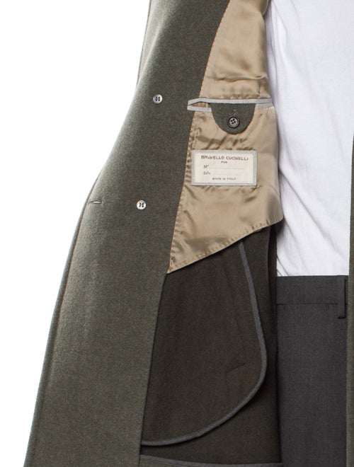 Brunello Cucinelli Wool Peacoat