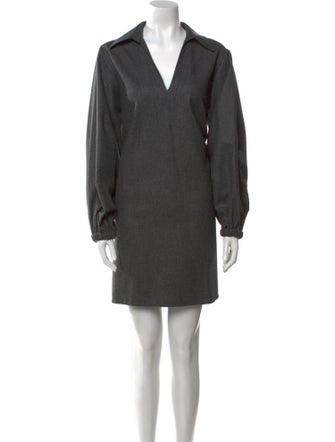 Brunello Cucinelli Virgin Wool Mini Dress