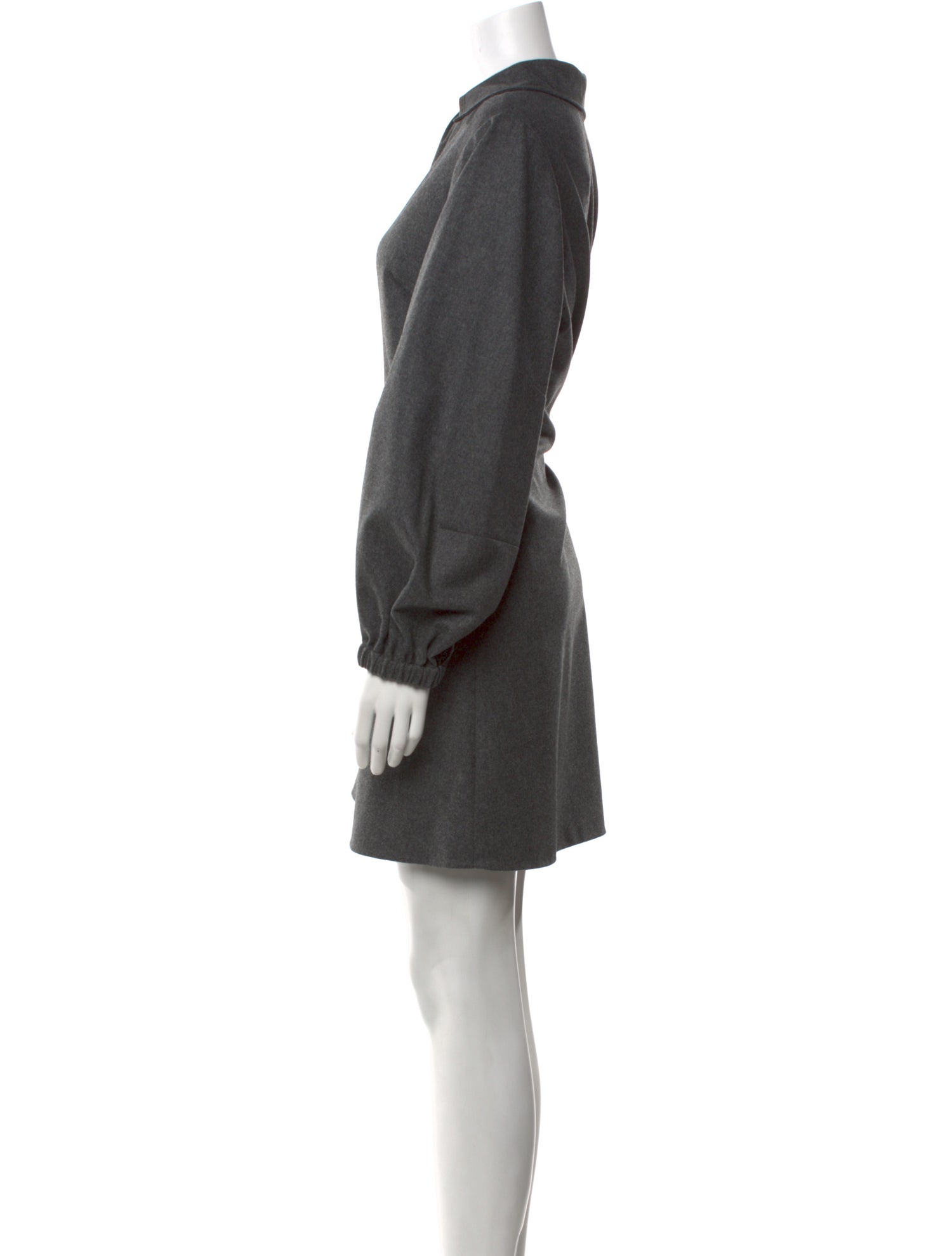 Brunello Cucinelli Virgin Wool Mini Dress