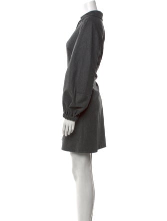 Brunello Cucinelli Virgin Wool Mini Dress