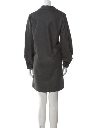 Brunello Cucinelli Virgin Wool Mini Dress