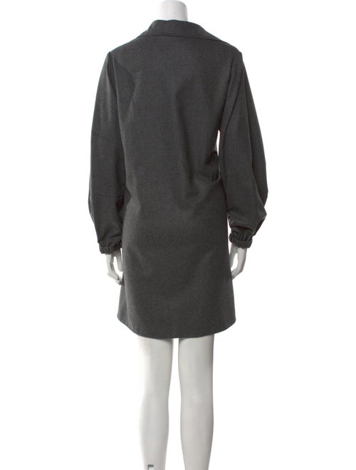 Brunello Cucinelli Virgin Wool Mini Dress