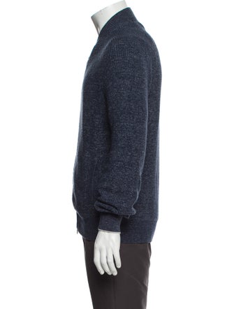 Brunello Cucinelli Mock Neck Long Sleeve Cardigan