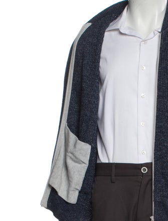 Brunello Cucinelli Mock Neck Long Sleeve Cardigan