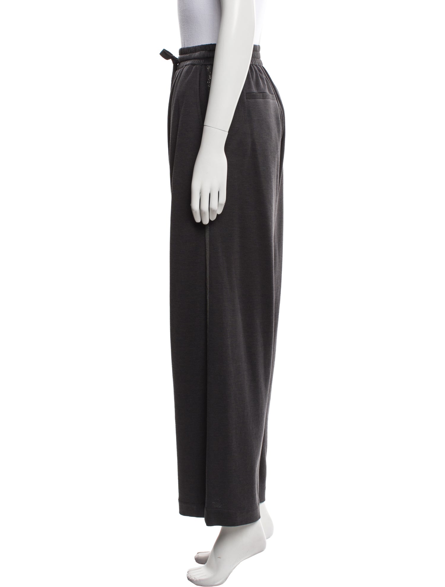 Brunello Cucinelli Beaded Accents Sweatpants