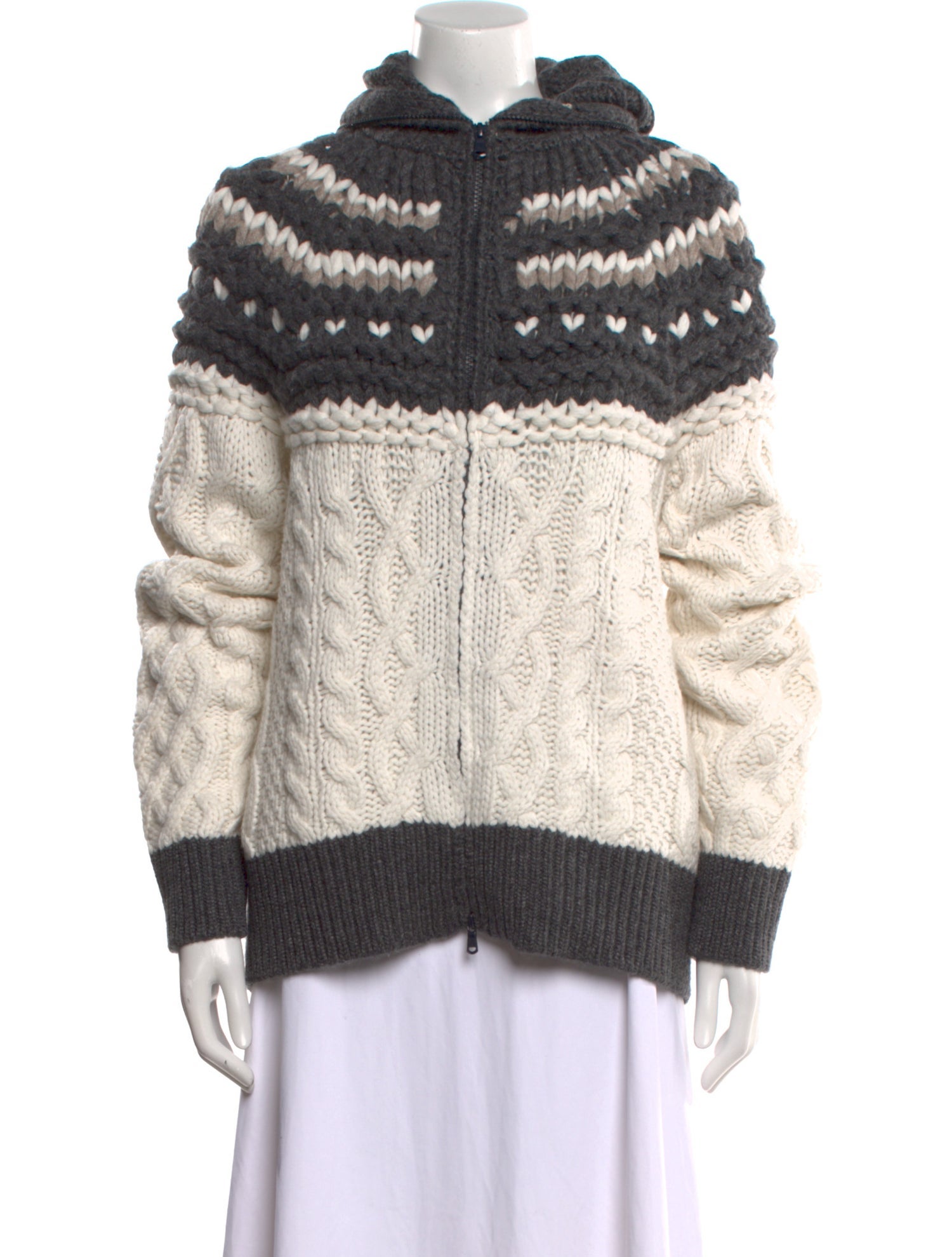 Brunello Cucinelli Cashmere Striped Sweater