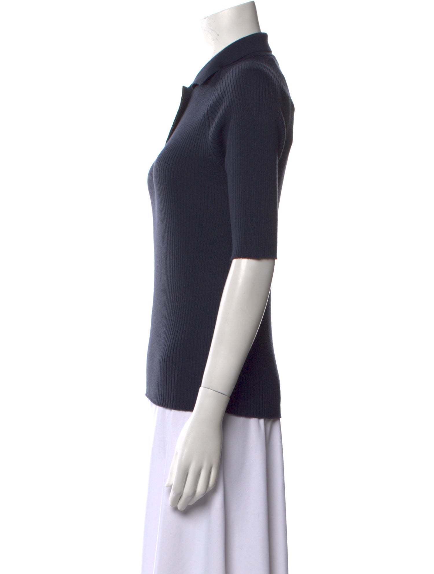 Brunello Cucinelli Virgin Wool Short Sleeve Polo w/ Tags