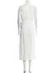 Brunello Cucinelli Tie Neck Long Dress