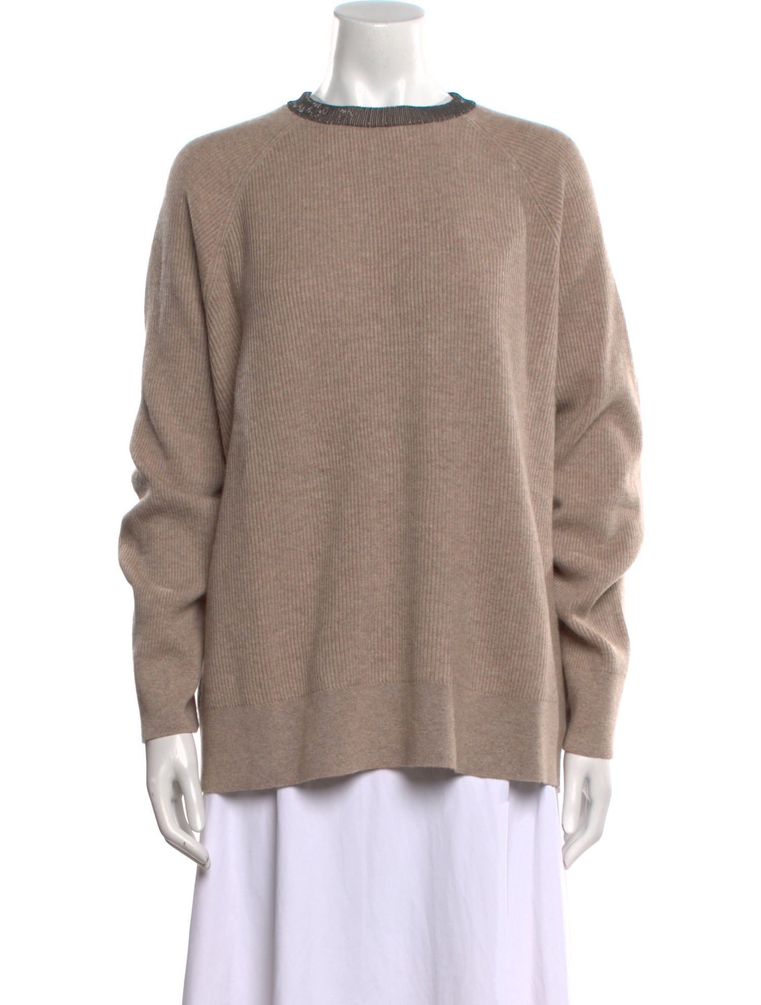 Brunello Cucinelli Cashmere Mock Neck Sweater w/ Tags