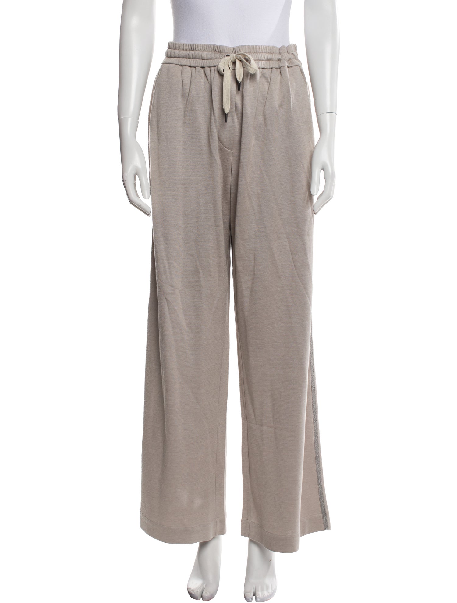 Brunello Cucinelli Beaded Accents Sweatpants