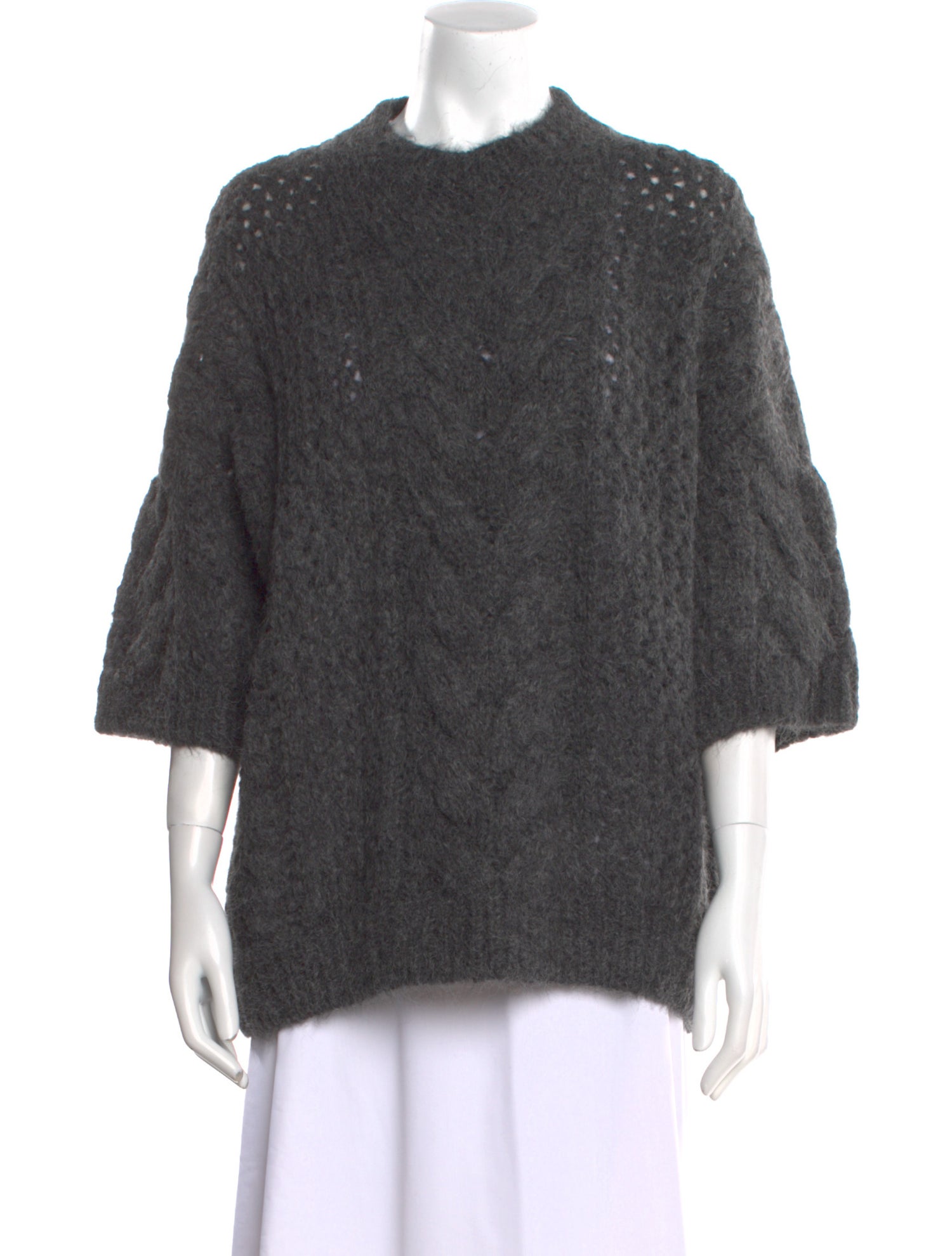 Brunello Cucinelli Alpaca Mock Neck Sweater w/ Tags