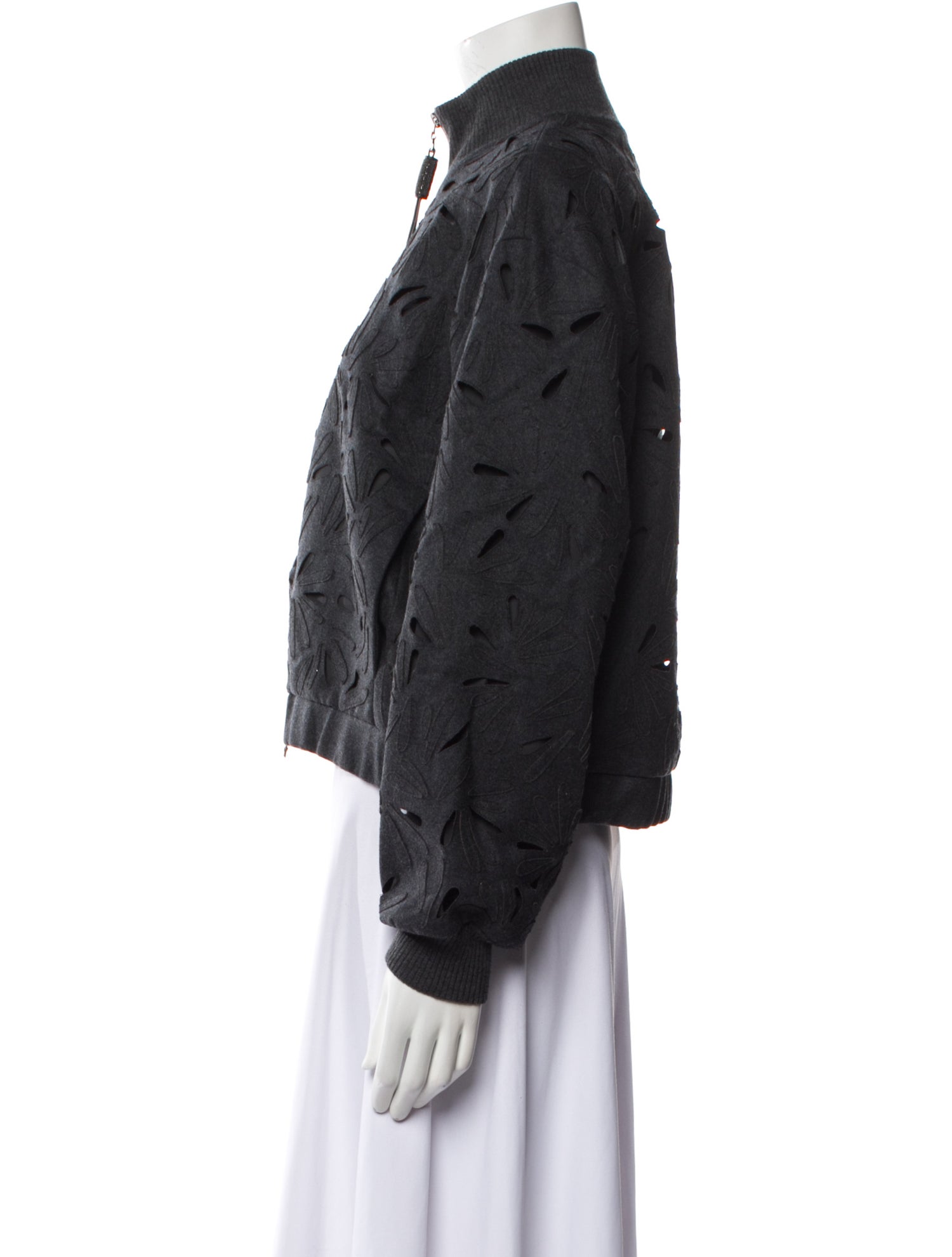 Brunello Cucinelli Virgin Wool Bomber Jacket w/ Tags