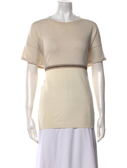 Brunello Cucinelli Cashmere Bateau Neckline Sweater