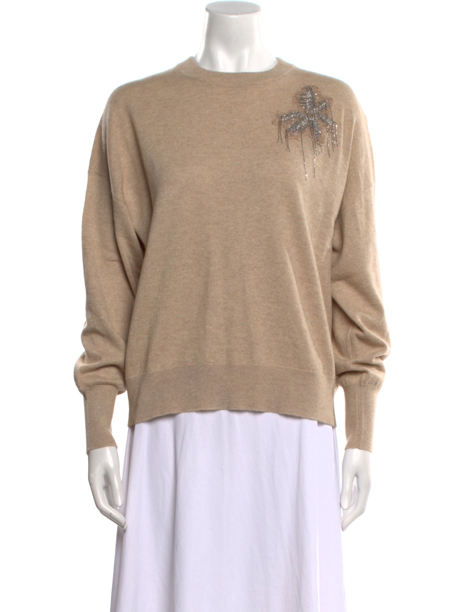 Brunello Cucinelli Cashmere Crew Neck Sweater w/ Tags