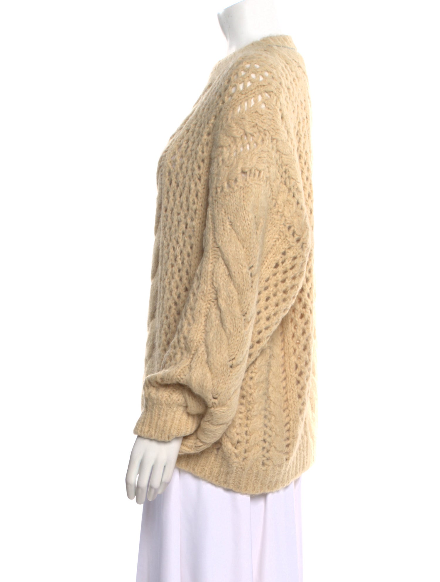 Brunello Cucinelli Alpaca Crew Neck Sweater w/ Tags