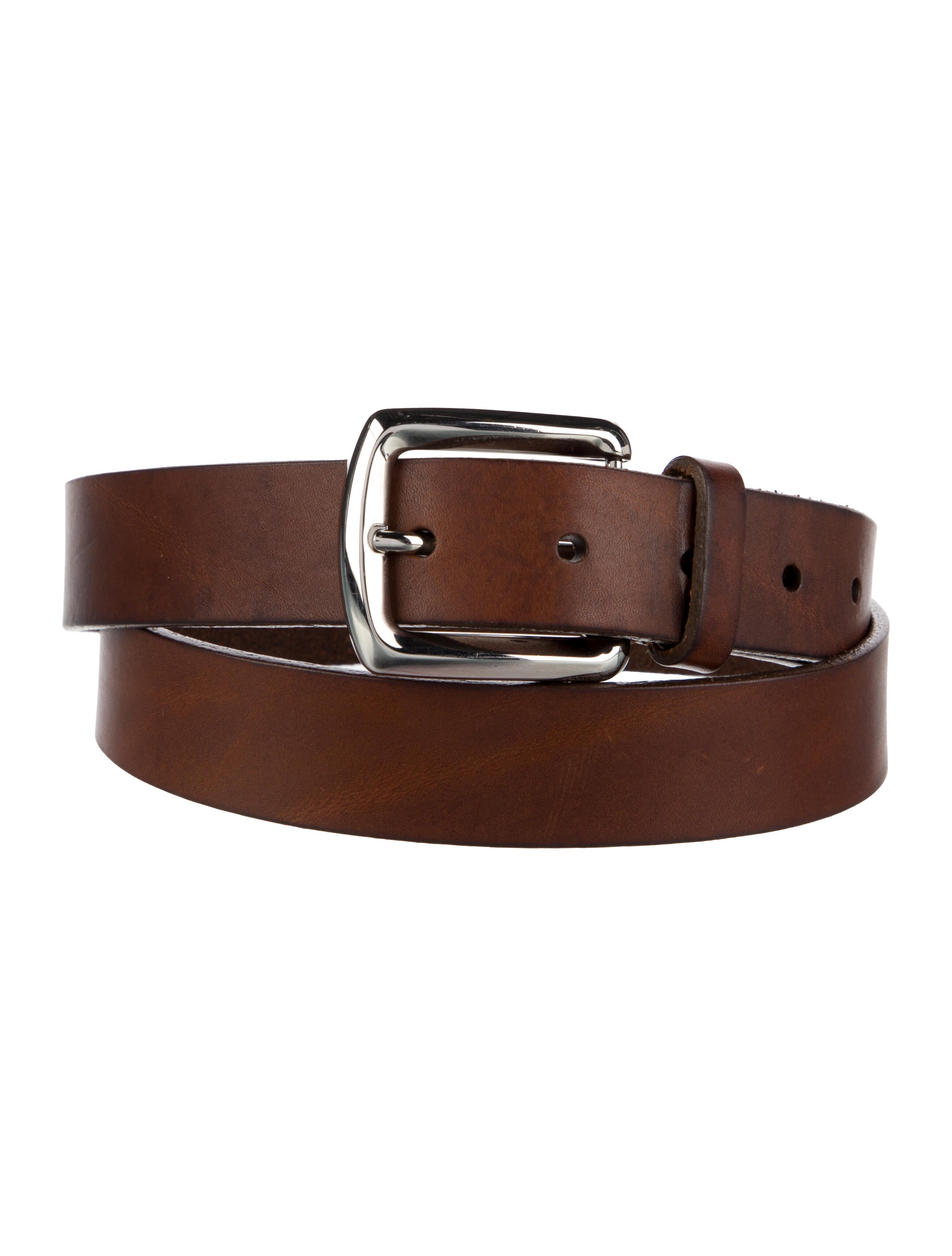 Brunello Cucinelli Skinny Leather Belt