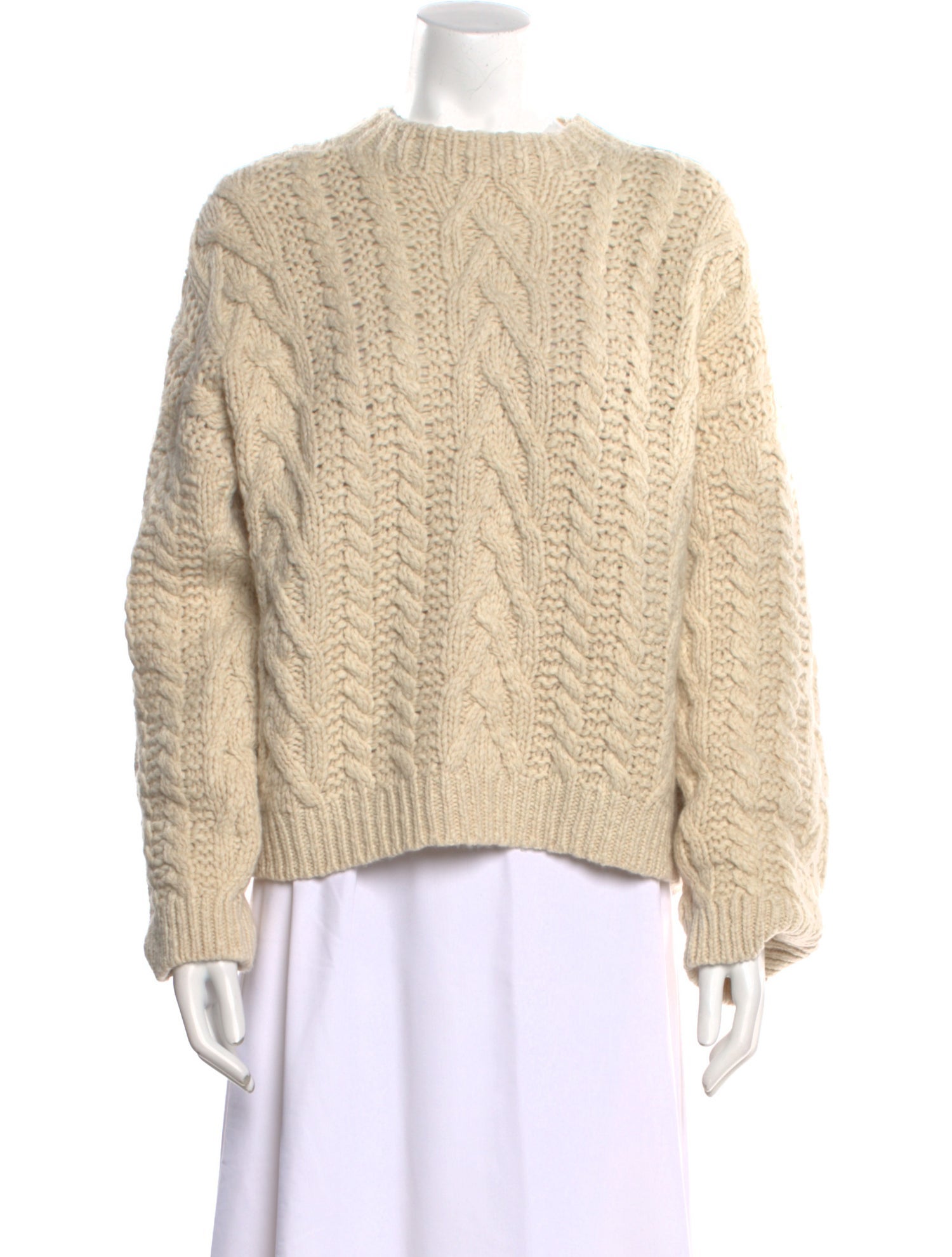 Brunello Cucinelli Lambswool Mock Neck Sweater w/ Tags