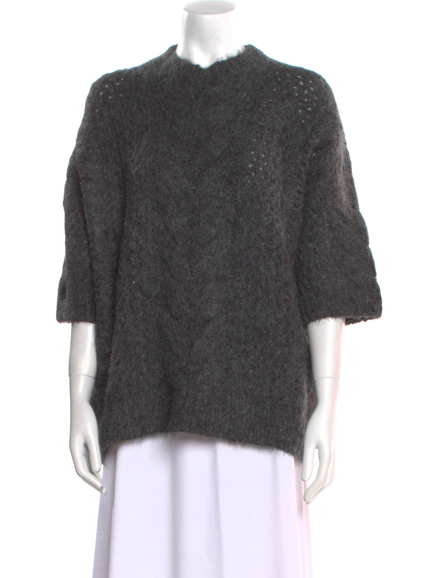 Brunello Cucinelli Alpaca Mock Neck Sweater w/ Tags