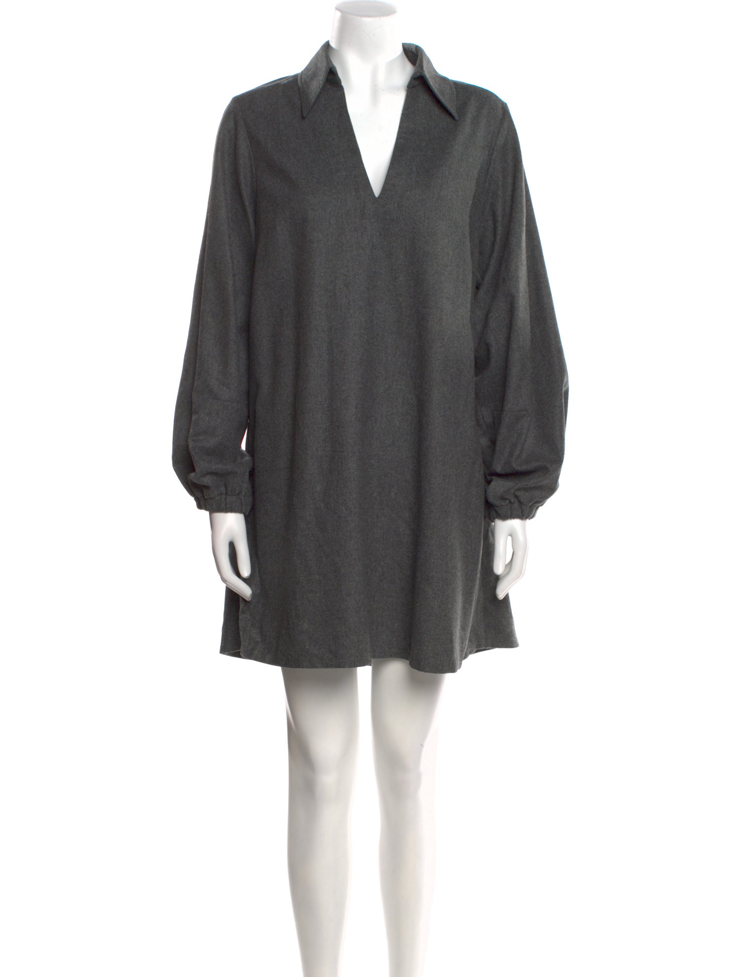Brunello Cucinelli Virgin Wool Mini Dress w/ Tags