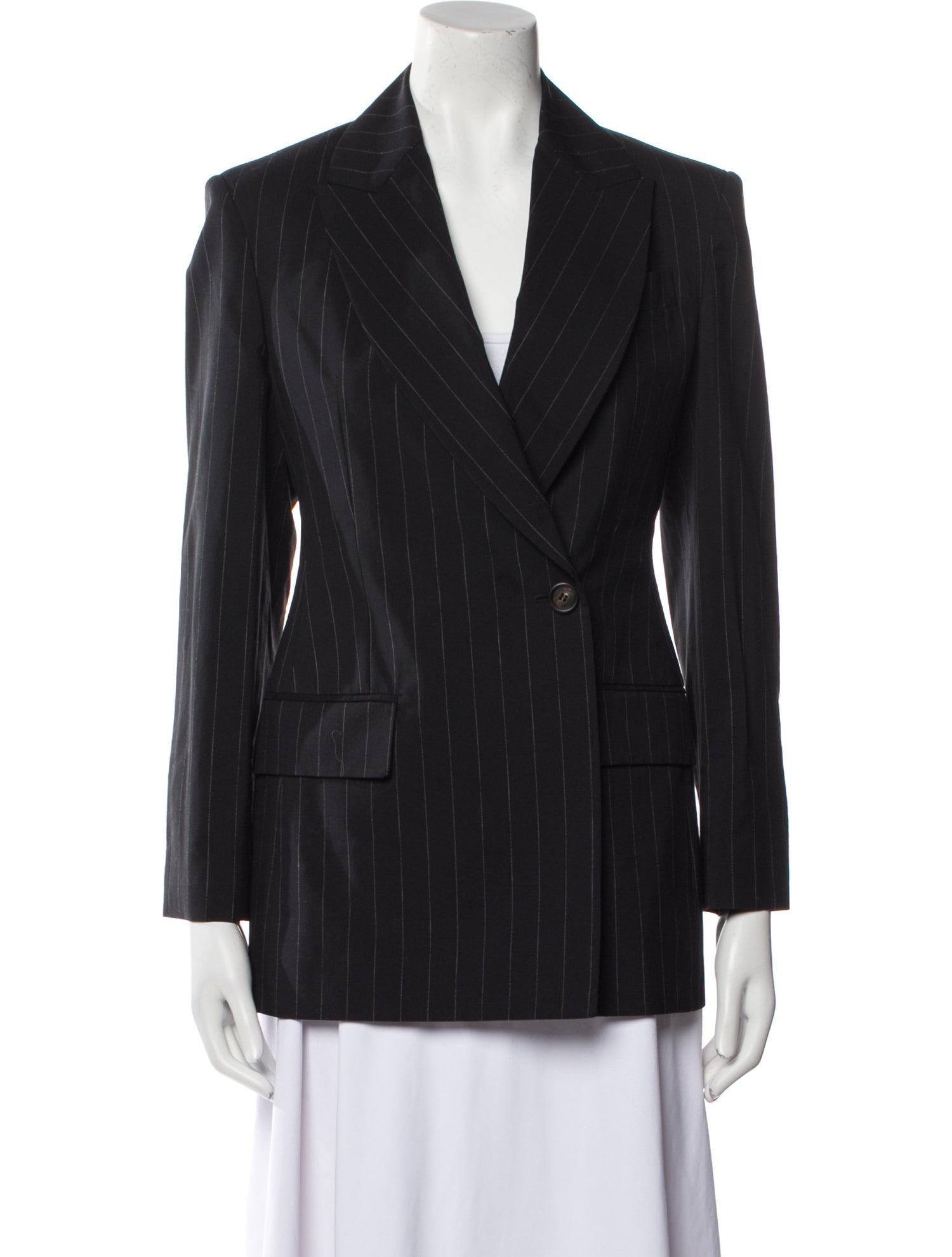 Brunello Cucinelli Virgin Wool Striped Blazer w/ Tags