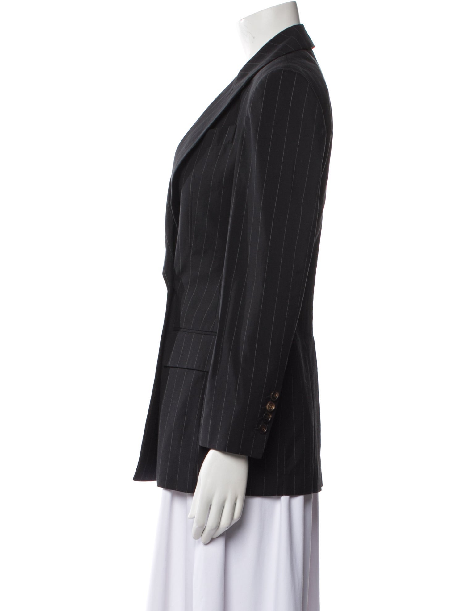 Brunello Cucinelli Virgin Wool Striped Blazer w/ Tags