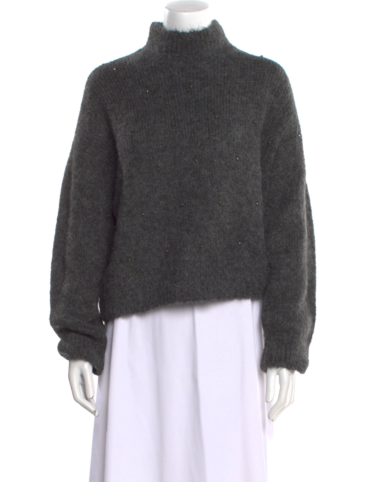 Brunello Cucinelli Alpaca Turtleneck Sweater w/ Tags