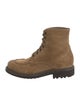 Brunello Cucinelli Suede Lace-Up Boots