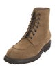 Brunello Cucinelli Suede Lace-Up Boots