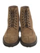 Brunello Cucinelli Suede Lace-Up Boots