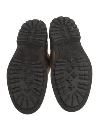 Brunello Cucinelli Suede Lace-Up Boots