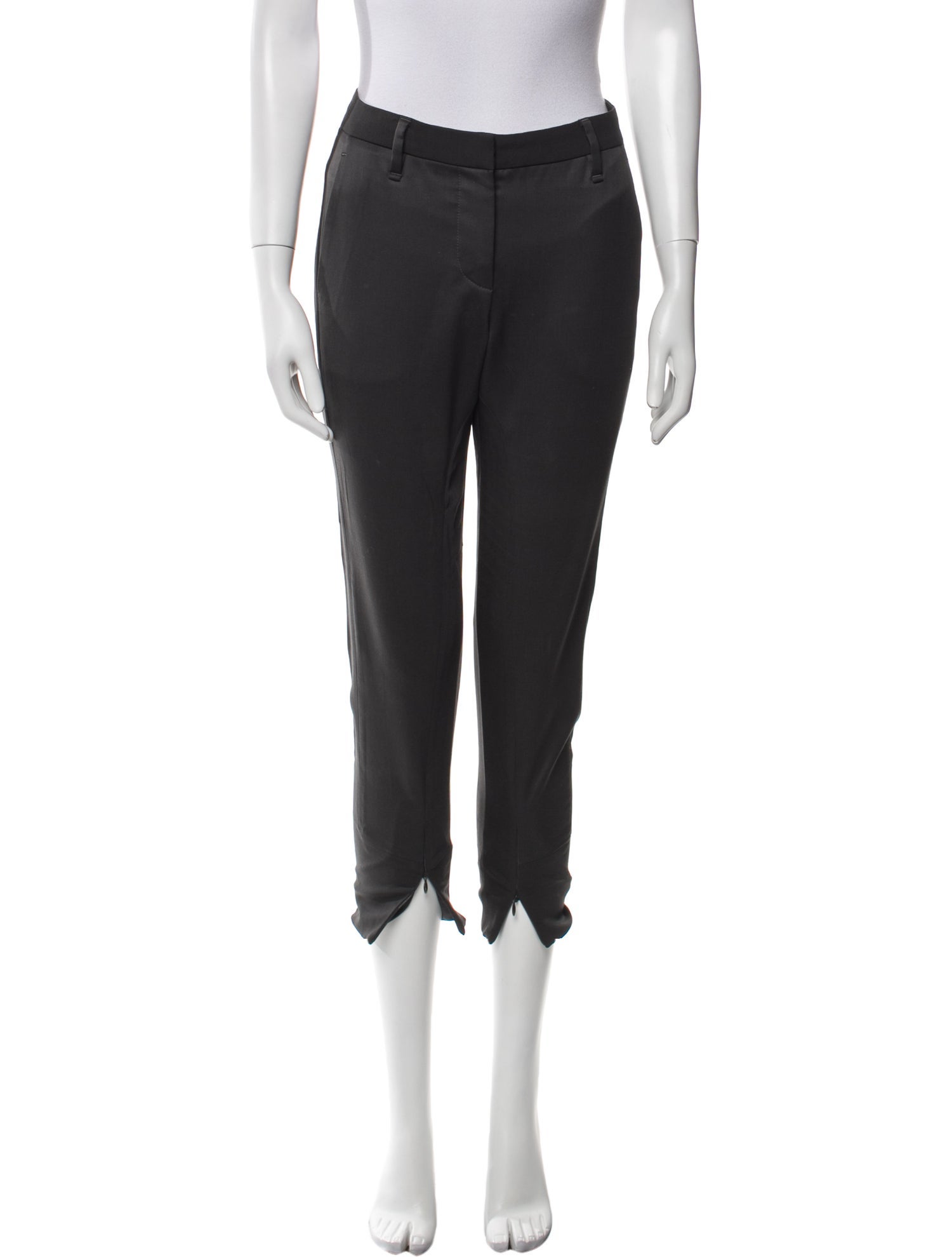 Brunello Cucinelli Virgin Wool Skinny Leg Pants