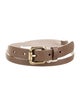 Brunello Cucinelli Skinny Leather Belt