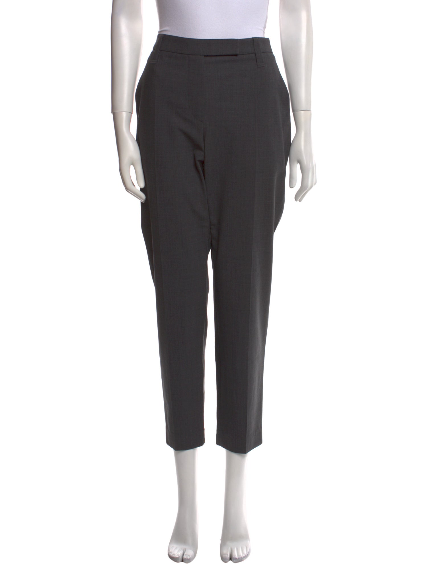 Brunello Cucinelli Virgin Wool Straight Leg Pants w/ Tags